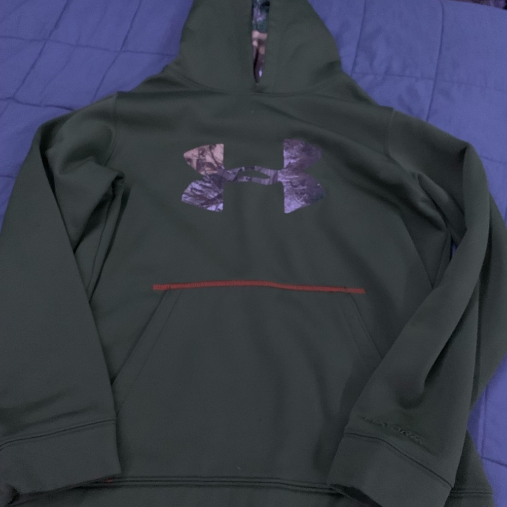 under armour camouflage sweater.
